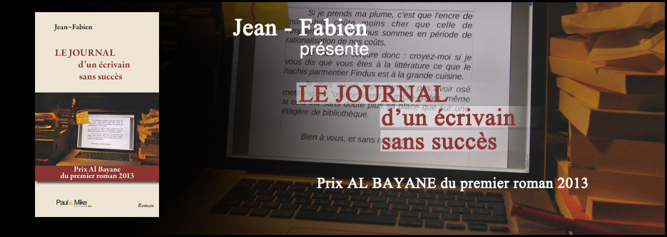 journal d'un ecrivain sans succès